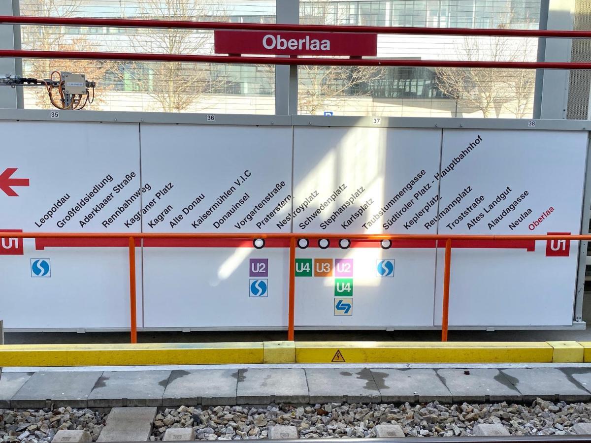 Sonnenwohnen Penthouse Direkt Bei U-Bahn Und Therme Wien Mit Top Anbindung Ins Zentrum Viena Exterior foto