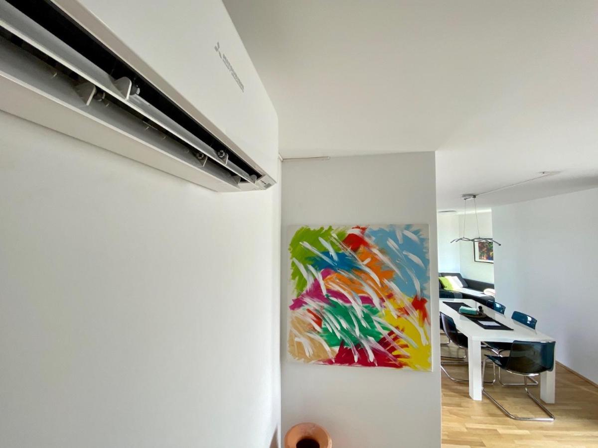 Sonnenwohnen Penthouse Direkt Bei U-Bahn Und Therme Wien Mit Top Anbindung Ins Zentrum Viena Exterior foto